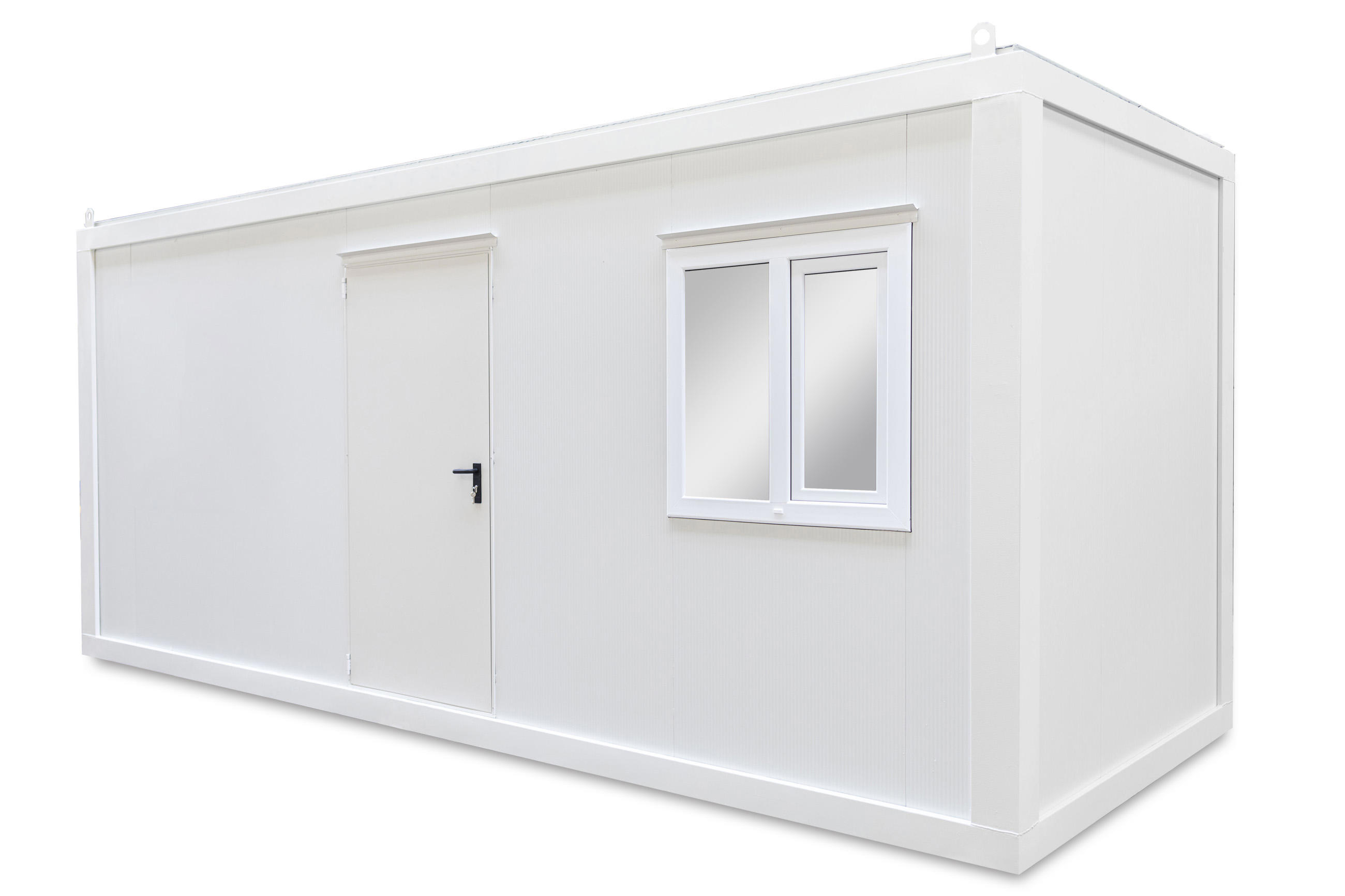 Container de Locuit 6m HI-FIX cu WC White 1 Window Palmex