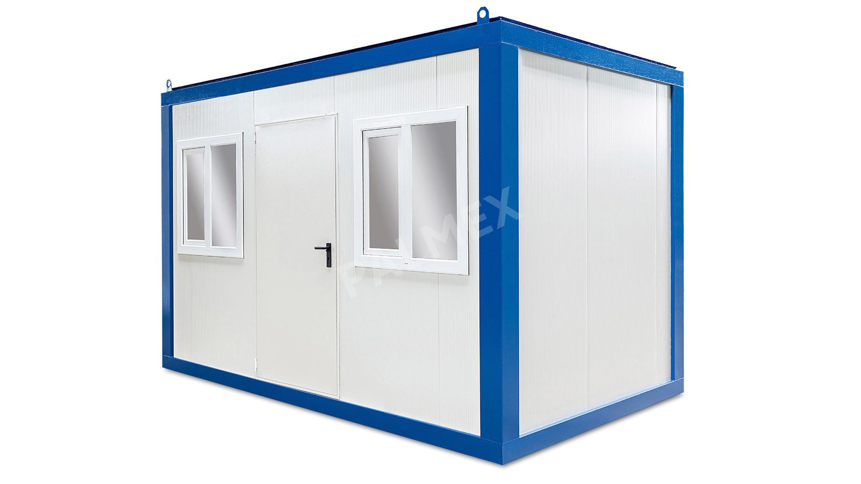 4m HI-FIX Office Container 1 Door 2 Window | PalmexCM