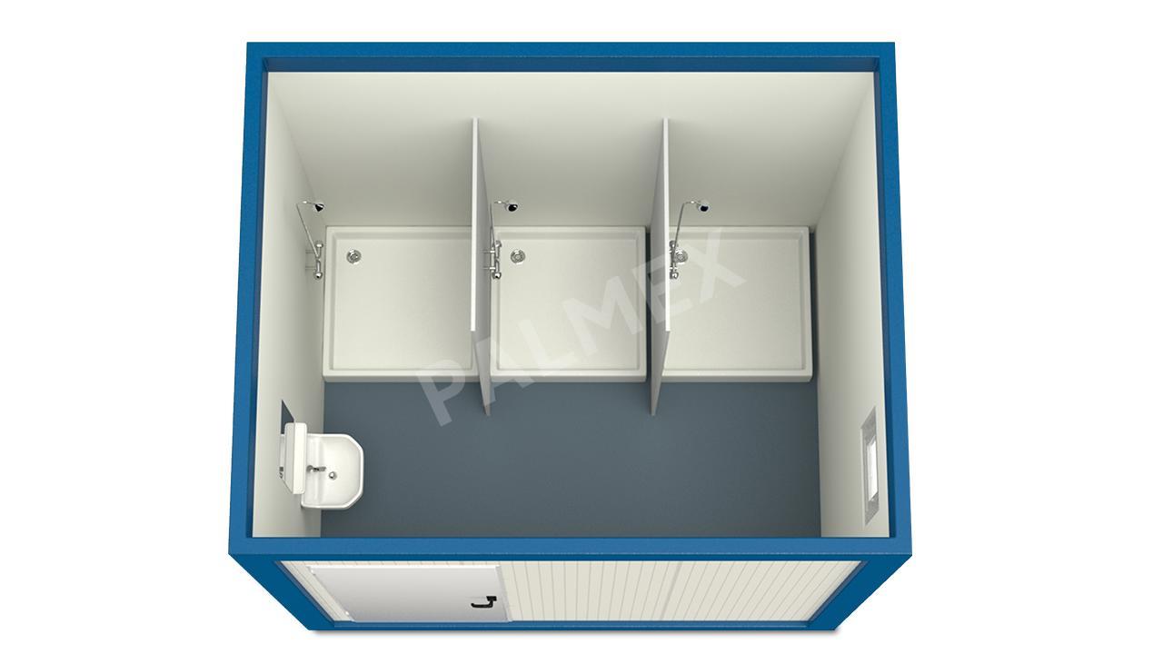 Sanitary Containers 3m HI-FIX 3 showers